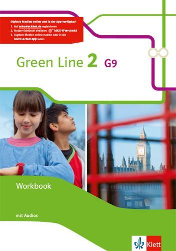 Cover: 9783128542256 | Green Line 2 G9. Workbook mit Audio-CD Klasse 6 | Bundle | 1 Broschüre