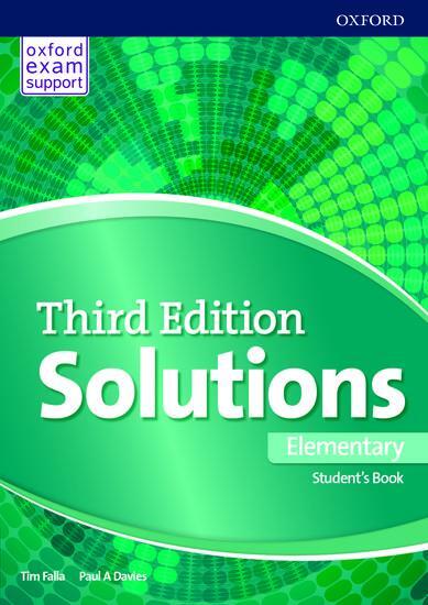 Cover: 9780194561976 | Solutions: Elementary: Student's Book and Online Practice Pack | Buch