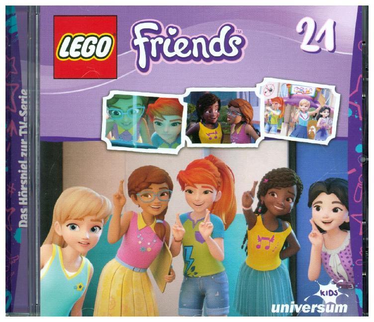 Cover: 4061229084628 | LEGO Friends. Tl.21, 1 Audio-CD | Audio-CD | 40 Min. | Deutsch | 2018