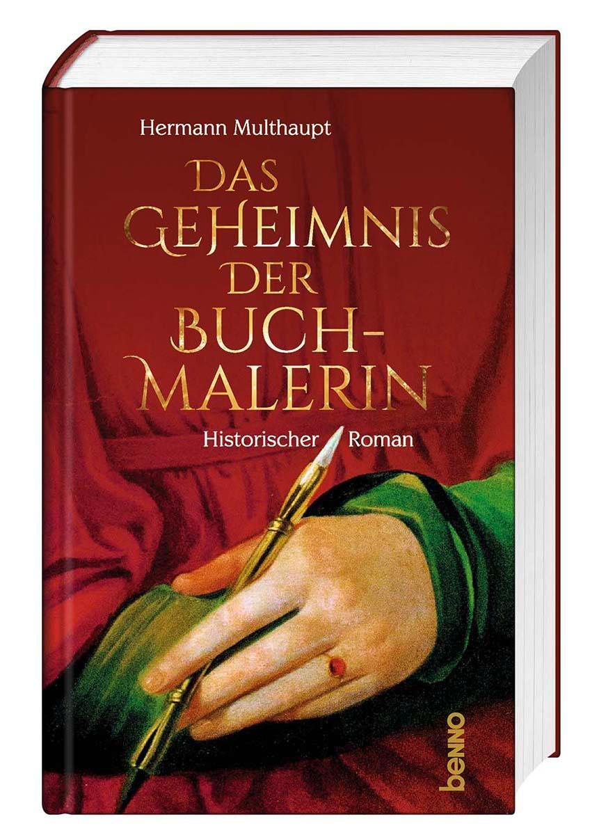 Cover: 9783746261744 | Das Geheimnis der Buchmalerin | Historischer Roman | Hermann Multhaupt