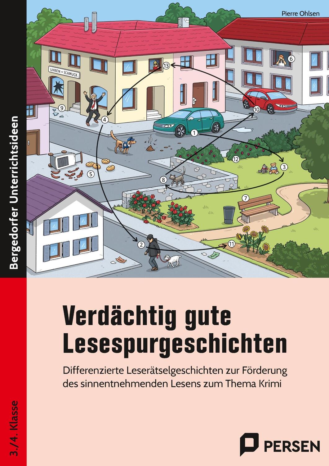 Cover: 9783403208884 | Verdächtig gute Lesespurgeschichten | Pierre Ohlsen | Taschenbuch