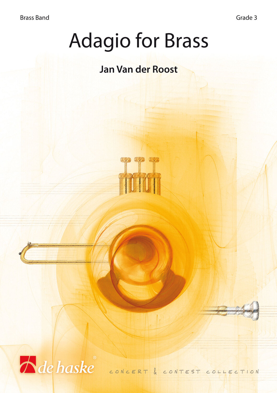 Cover: 9790035011560 | Adagio for Brass | Jan Van der Roost | Partitur + Stimmen