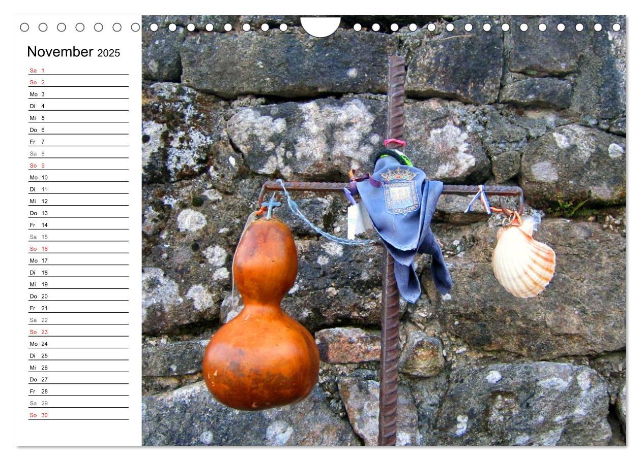 Bild: 9783435520916 | Camino Portugues - Jakobsweg (Wandkalender 2025 DIN A4 quer),...