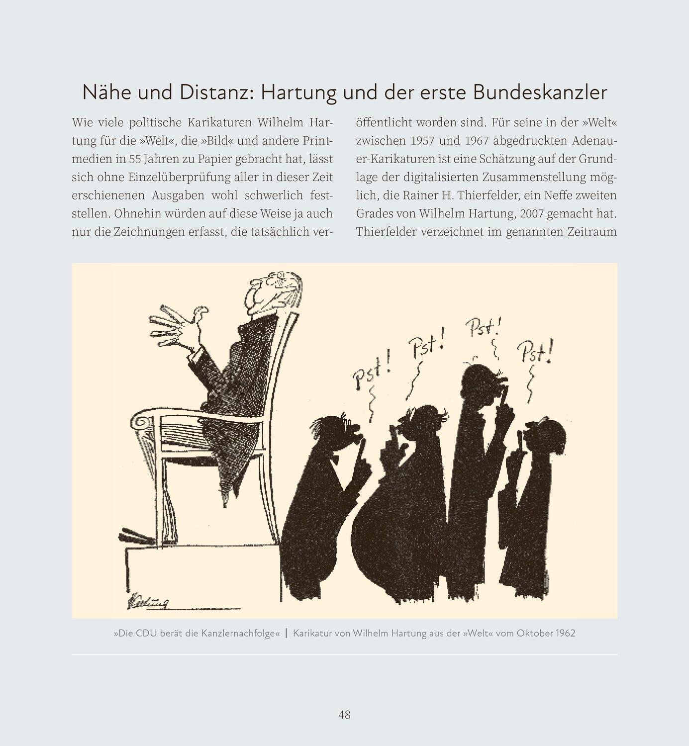 Bild: 9783946972723 | Adenauer-Karikaturen | Wilhelm Hartung (u. a.) | Taschenbuch | 240 S.