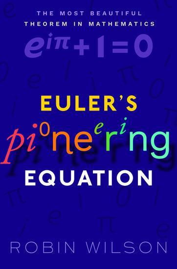 Cover: 9780198794936 | Euler's Pioneering Equation | Robin Wilson | Taschenbuch | Englisch