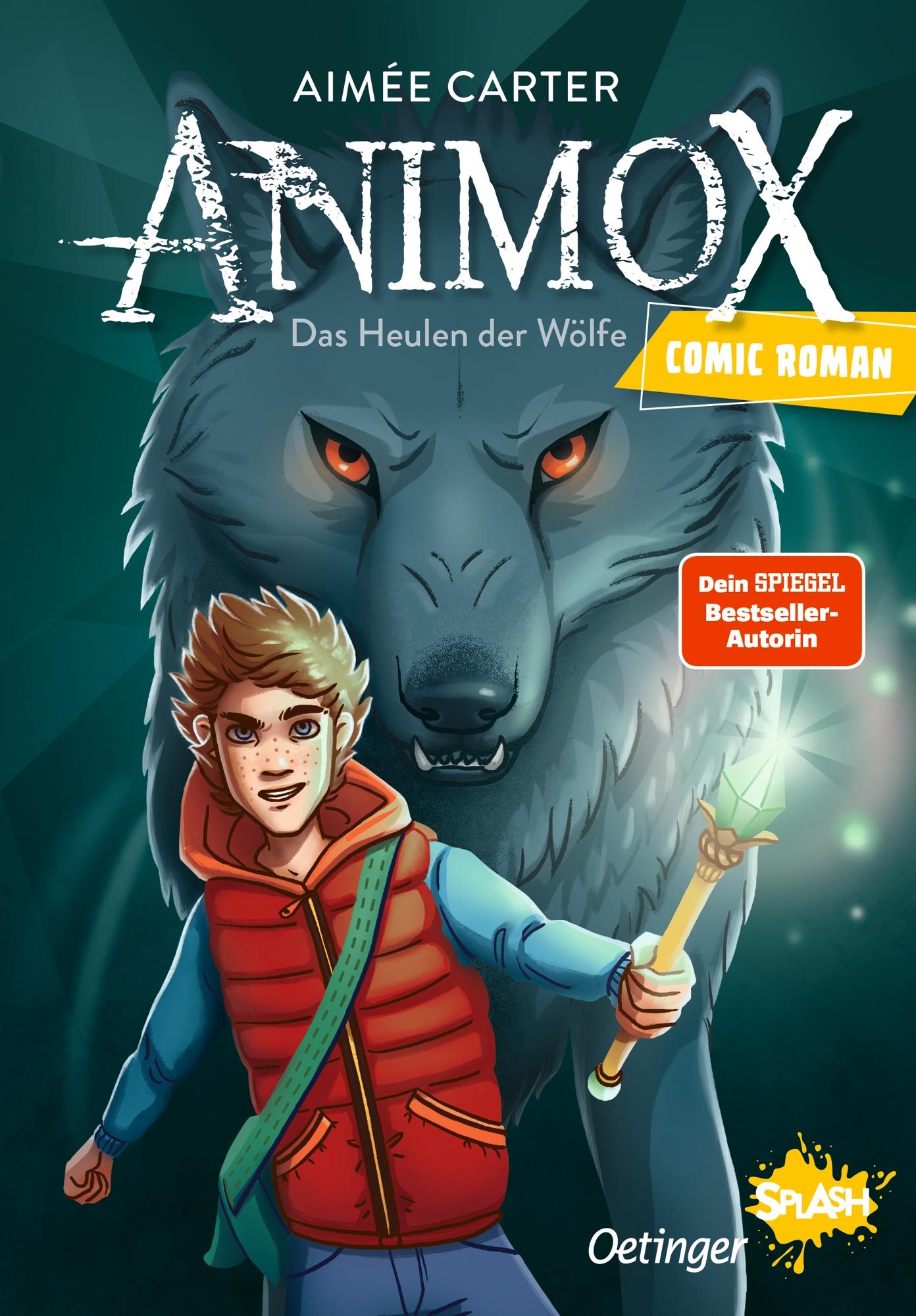 Cover: 9783751205597 | Animox als Comic-Roman 1. Das Heulen der Wölfe | Aimée Carter | Buch