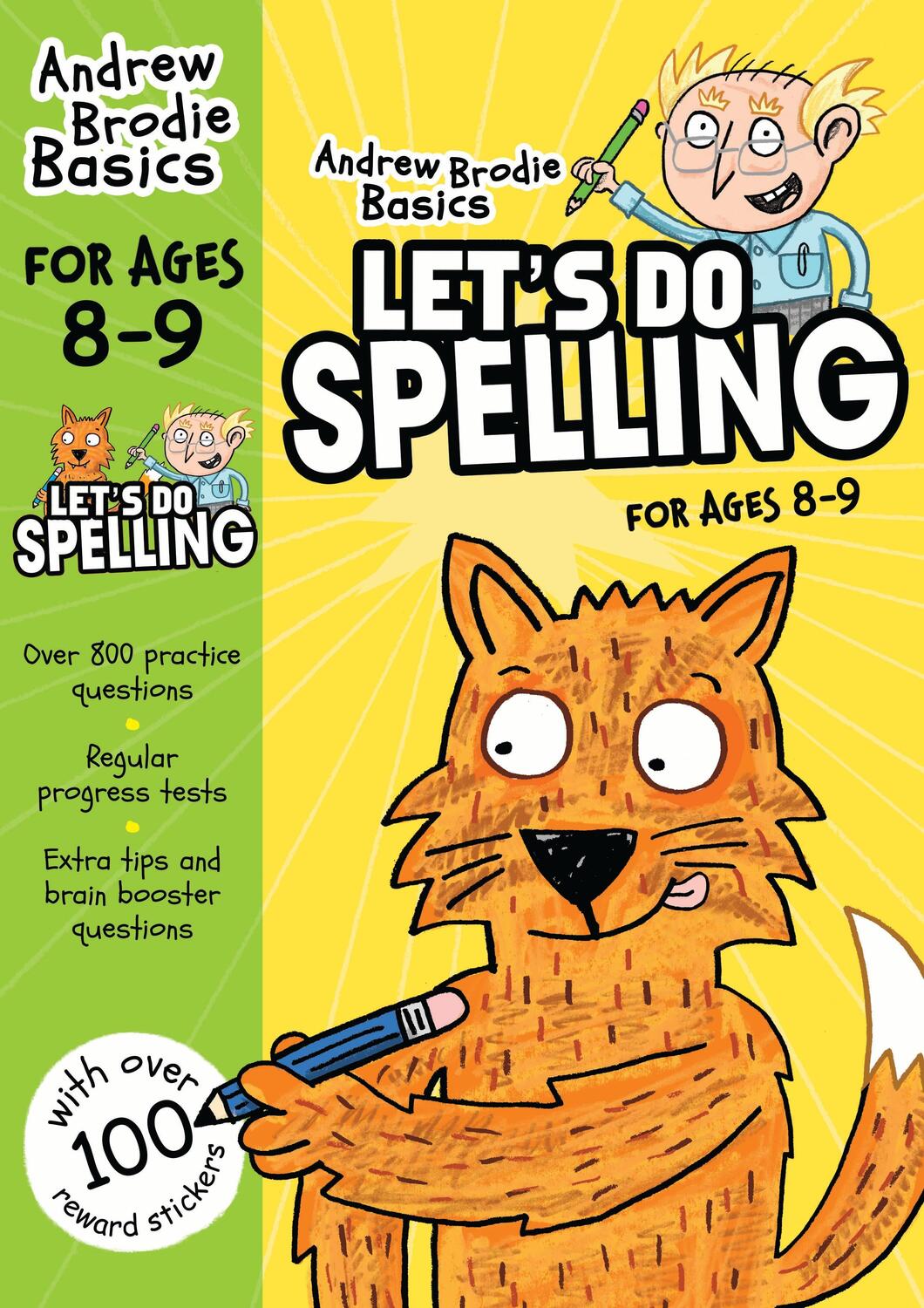 Cover: 9781472908612 | Let's do Spelling 8-9 | For children learning at home | Andrew Brodie