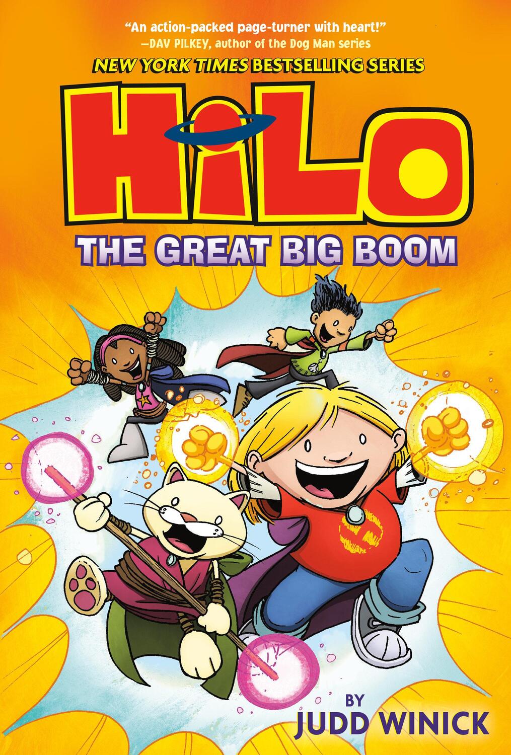 Cover: 9780385386203 | Hilo Book 3: The Great Big Boom | (A Graphic Novel) | Judd Winick