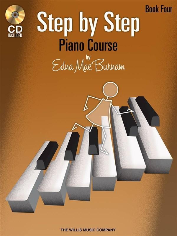 Cover: 9781423436089 | Step by Step Piano Course - Book 4 with Online Audio [With CD] | Buch