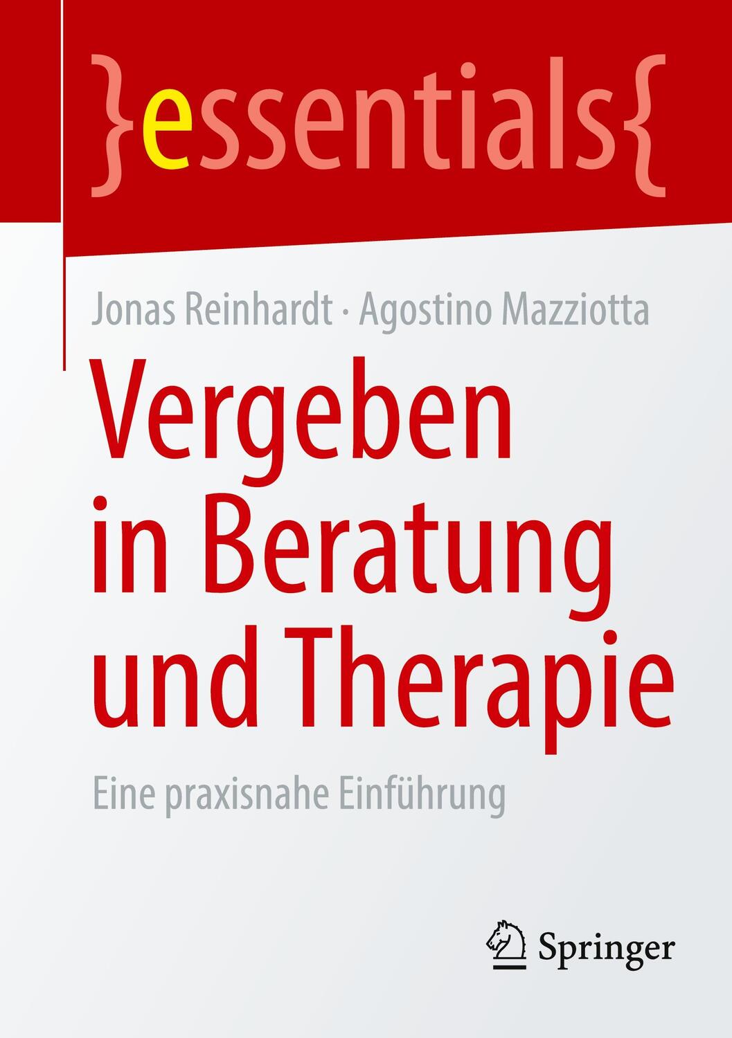 Cover: 9783658363482 | Vergeben in Beratung und Therapie | Eine praxisnahe Einführung | Buch