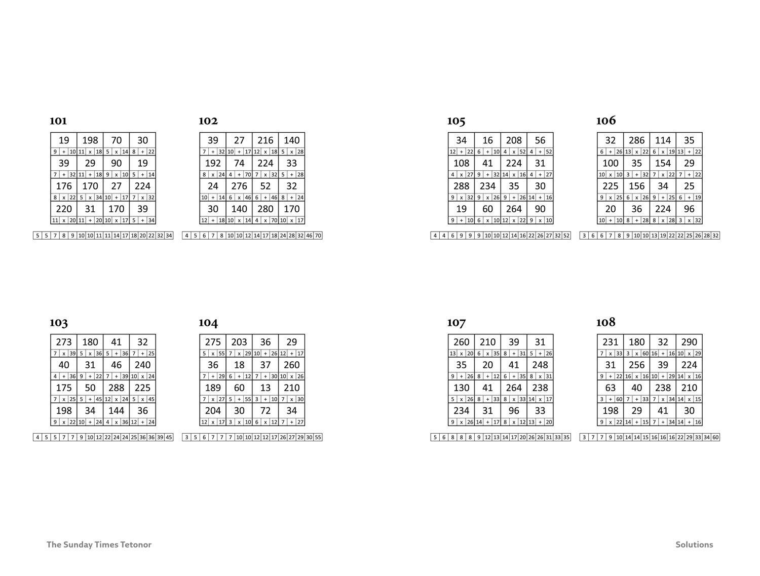 Bild: 9780008343736 | The Sunday Times Tetonor Book 2: 200 Challenging Numerical Logic...