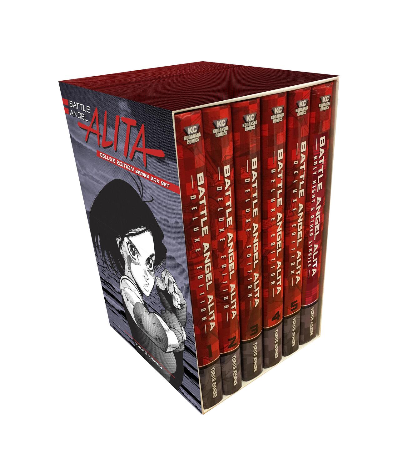 Cover: 9781632367112 | Battle Angel Alita Deluxe Complete Series Box Set | Yukito Kishiro