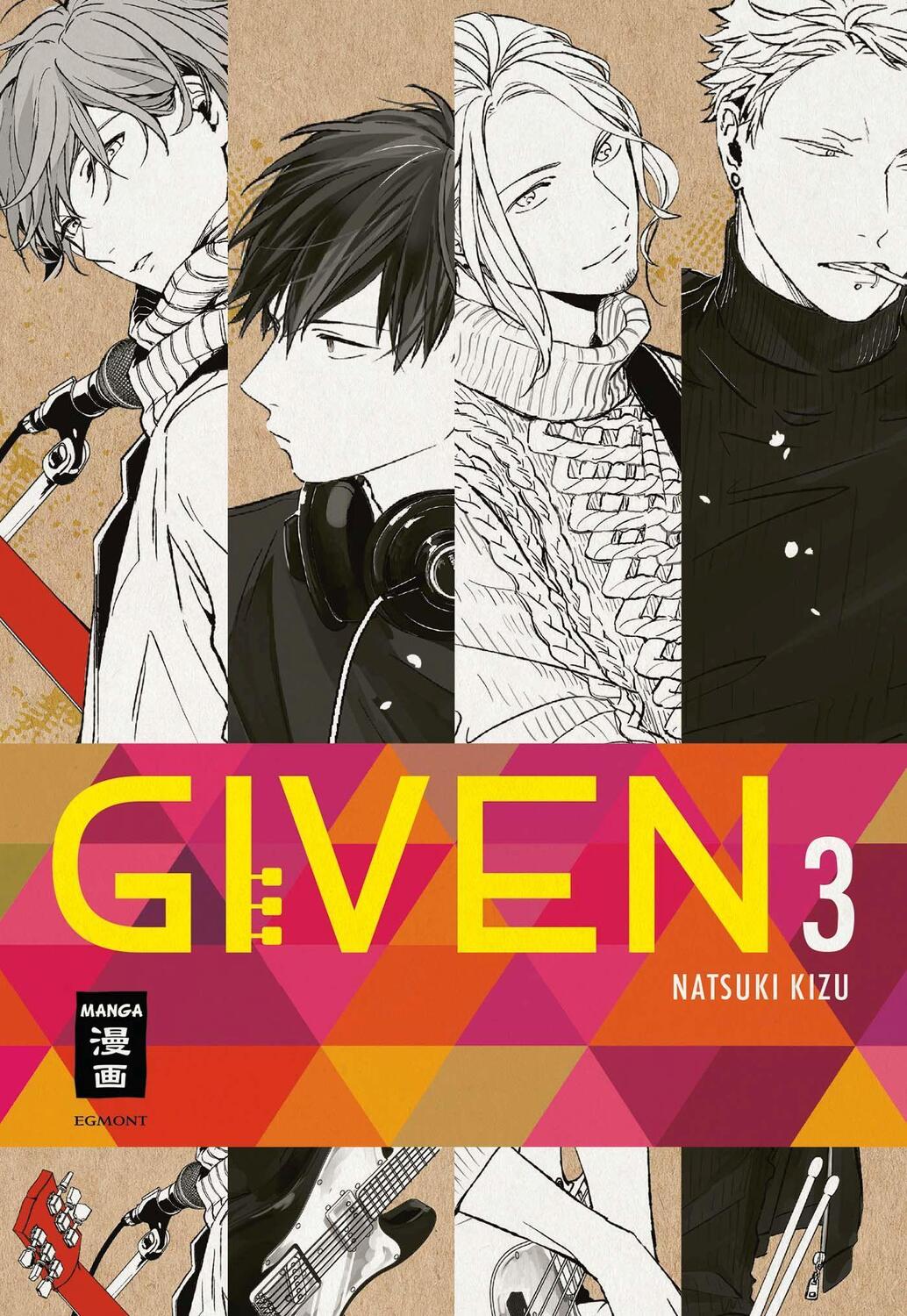 Cover: 9783770498598 | Given 03 | Natsuki Kizu | Taschenbuch | Deutsch | 2018 | Egmont Manga