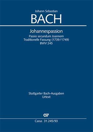 Cover: 9790007137182 | Johannespassion | Johann Sebastian Bach | Taschenbuch | Klavierauszug
