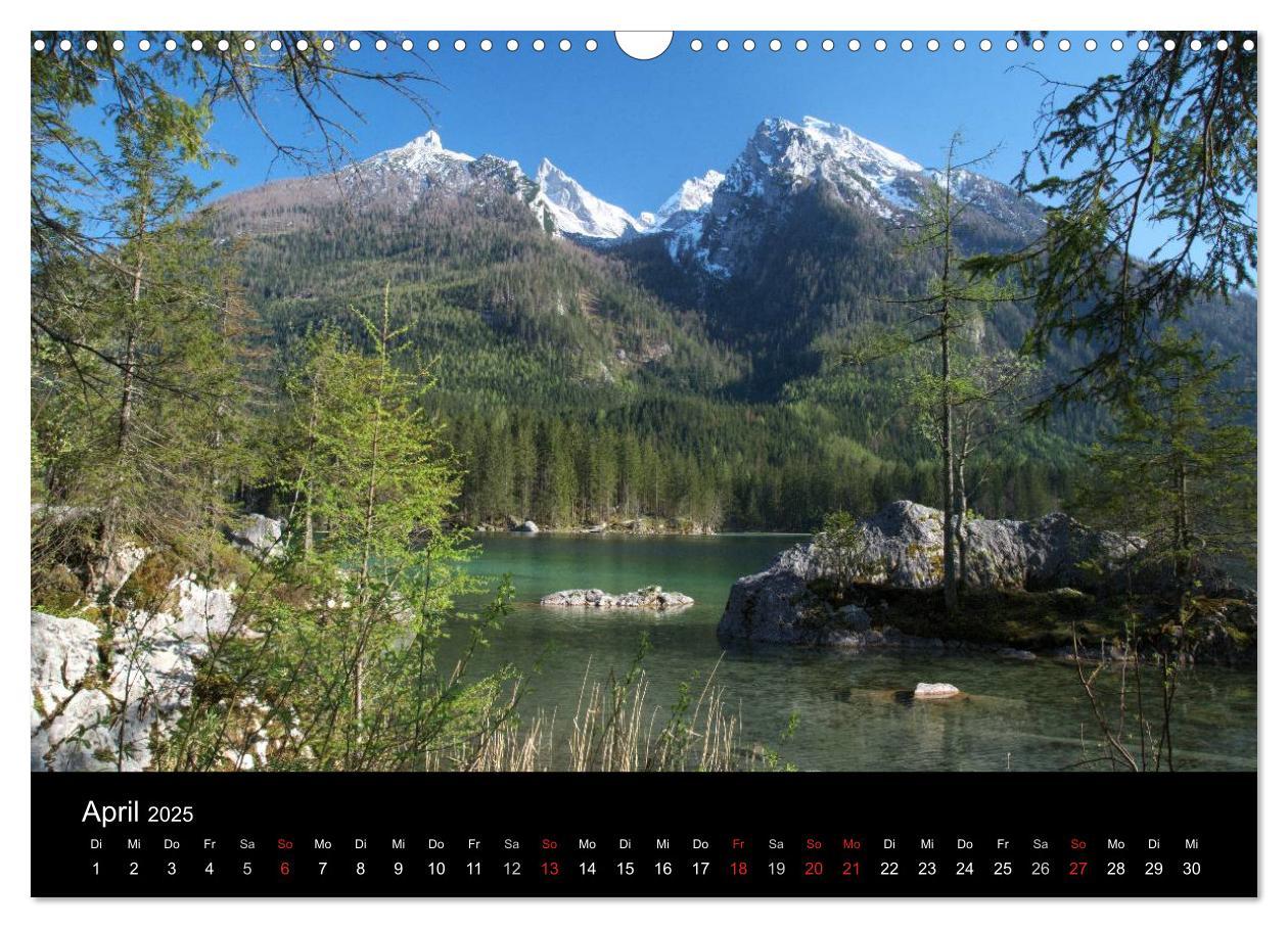 Bild: 9783435785230 | Berge, Täler &amp; Seen (Wandkalender 2025 DIN A3 quer), CALVENDO...