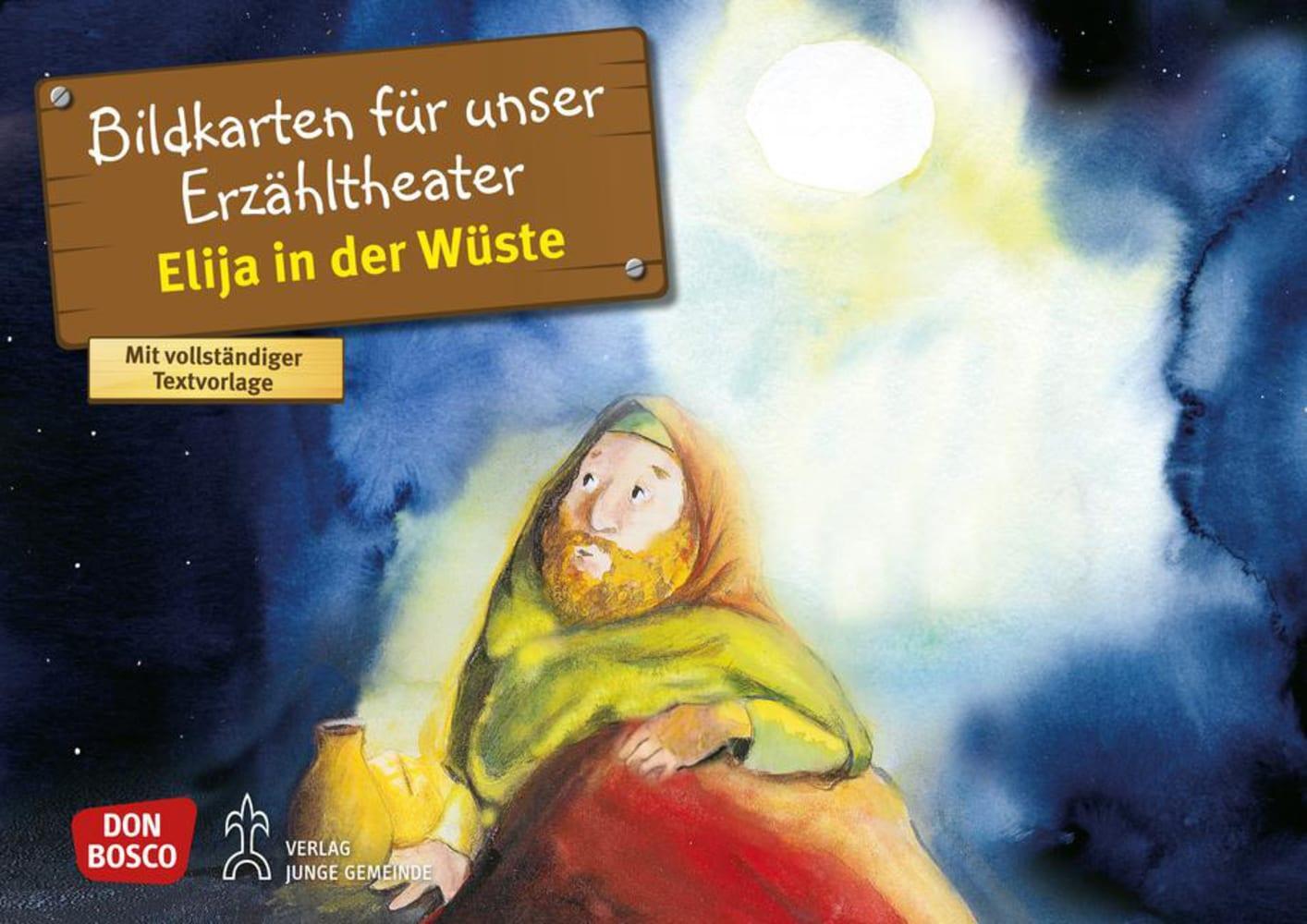 Cover: 4260179513701 | Elija in der Wüste. Kamishibai Bildkartenset. | Susanne Brandt (u. a.)