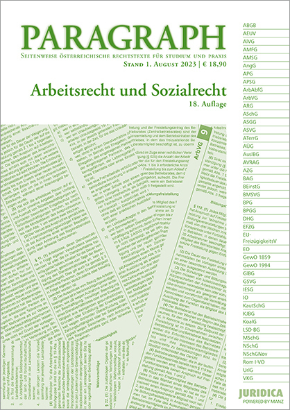Cover: 9783214253363 | Paragraph - Arbeitsrecht und Sozialrecht | Reinhard Resch | Buch