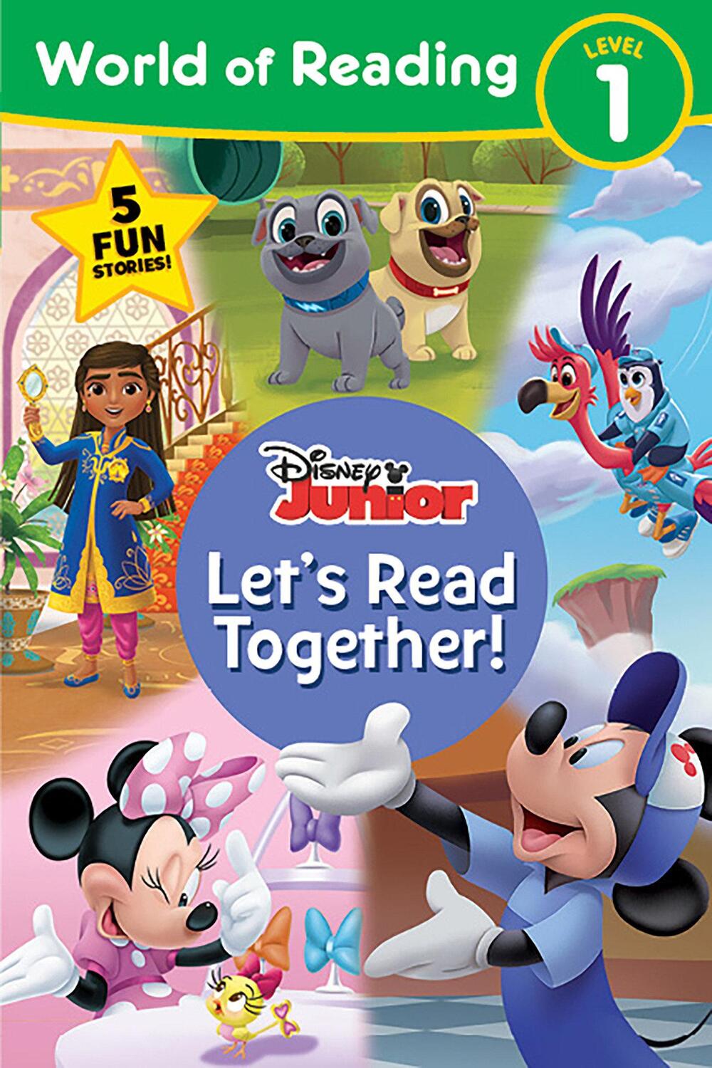 Cover: 9781368073868 | World of Reading: Disney Junior: Let's Read Together! | Disney Books