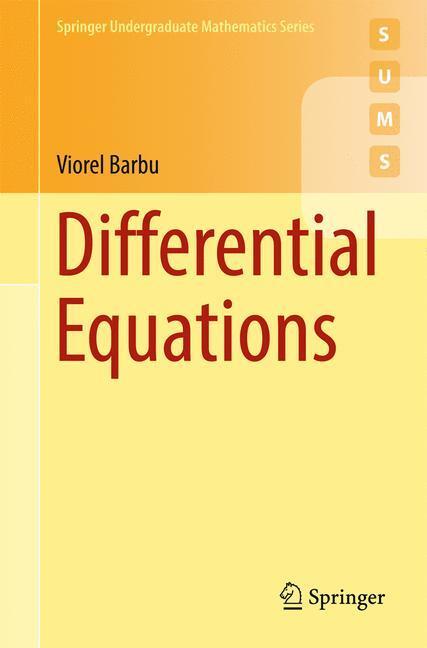 Cover: 9783319452609 | Differential Equations | Viorel Barbu | Taschenbuch | Paperback | 2016