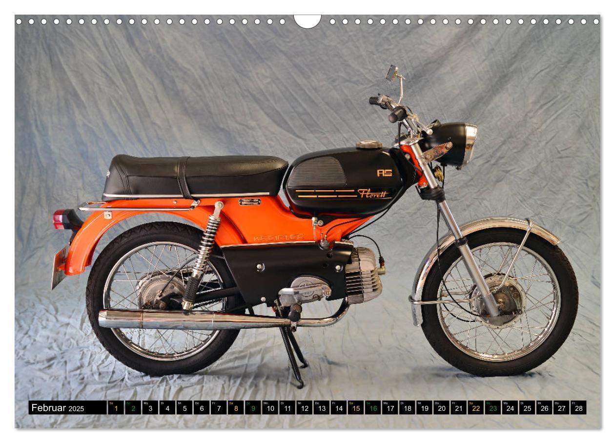 Bild: 9783435110537 | Mein Moped Kalender (Wandkalender 2025 DIN A3 quer), CALVENDO...