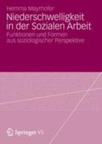 Cover: 9783658001926 | Niederschwelligkeit in der Sozialen Arbeit | Hemma Mayrhofer | Buch
