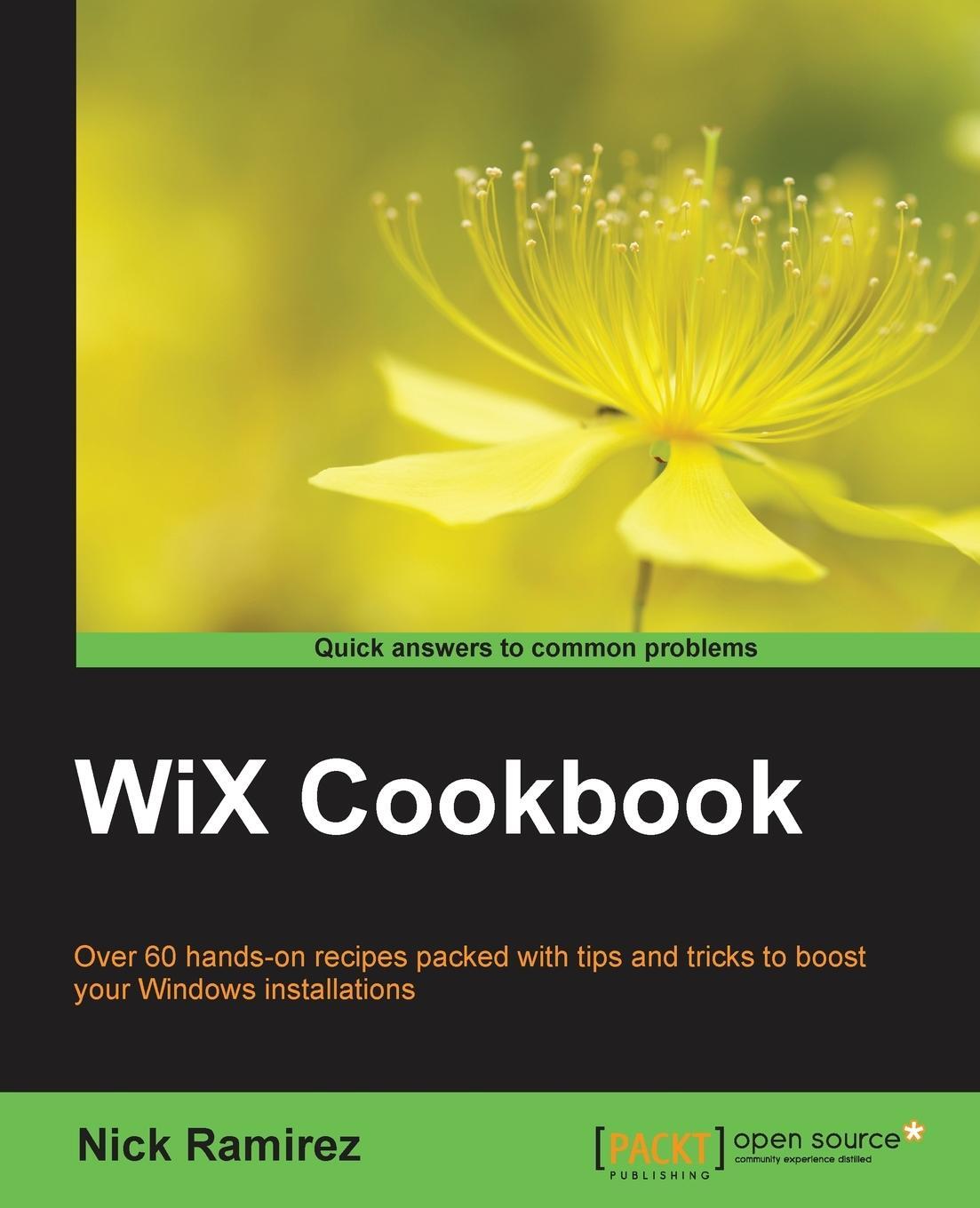 Cover: 9781784393212 | WiX Cookbook | Nick Ramirez | Taschenbuch | Paperback | Englisch