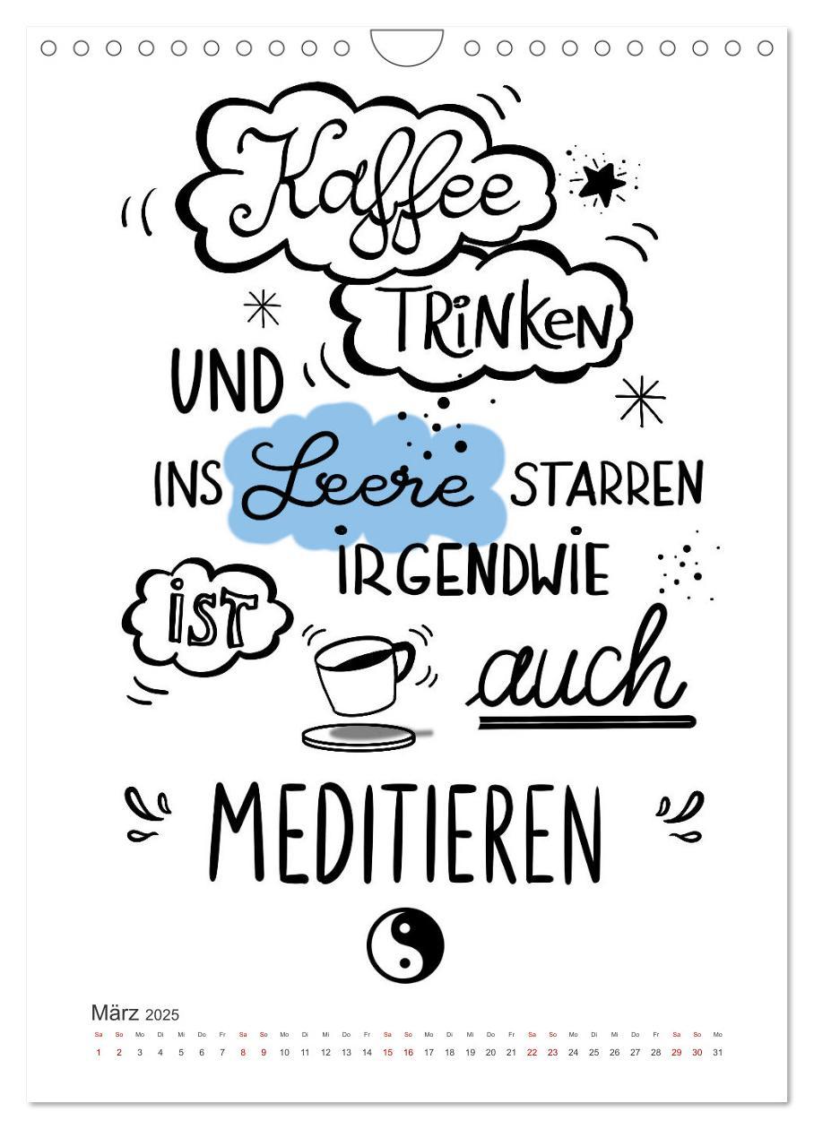 Bild: 9783435897766 | Kaffee liebt dich (Wandkalender 2025 DIN A4 hoch), CALVENDO...