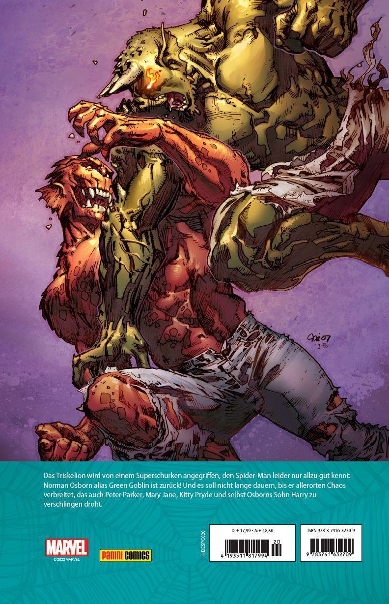 Rückseite: 9783741632709 | Die ultimative Spider-Man-Comic-Kollektion | Bd. 20: Tod eines Goblins