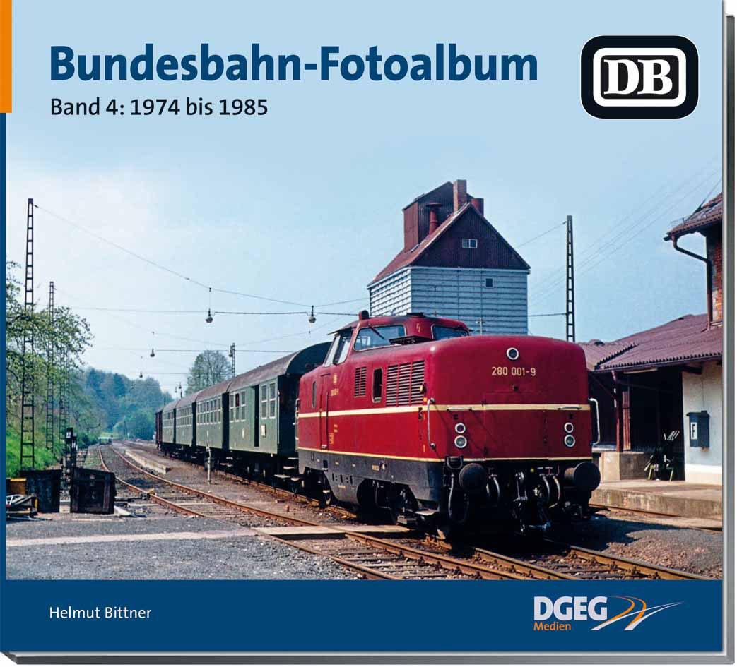 Cover: 9783946594284 | Bundesbahn-Fotoalbum, Band 4 | 1974-1985 | Helmut Bittner | Buch