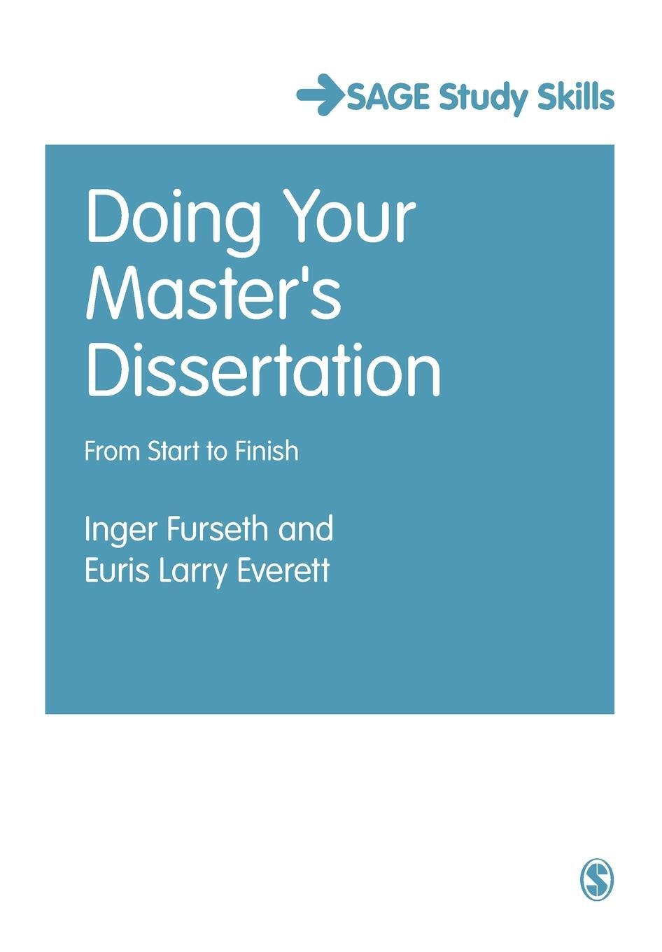 Cover: 9781446263990 | Doing Your Master's Dissertation | From Start to Finish