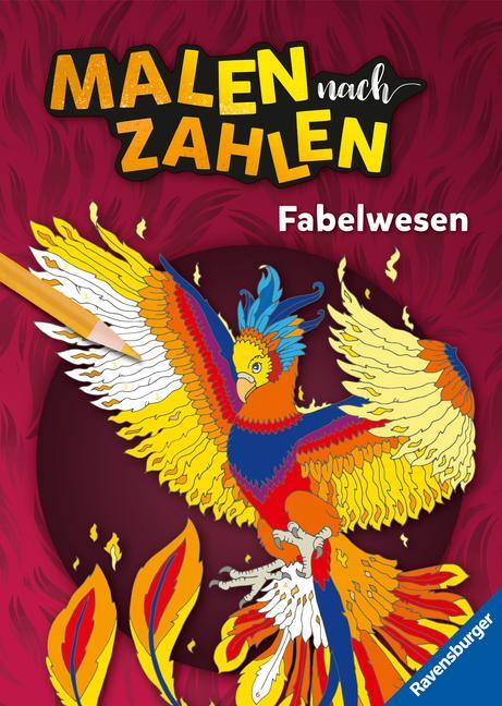 Cover: 9783473489701 | Ravensburger Malen nach Zahlen Fabelwesen - 32 Motive abgestimmt...