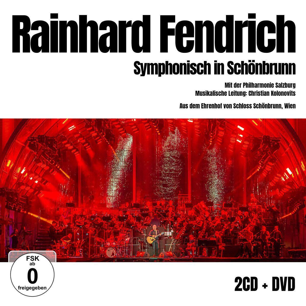 Cover: 9120090590197 | SYMPHONISCH IN SCHÖNBRUNN (CD + DVD) | Rainhard Fendrich | Audio-CD