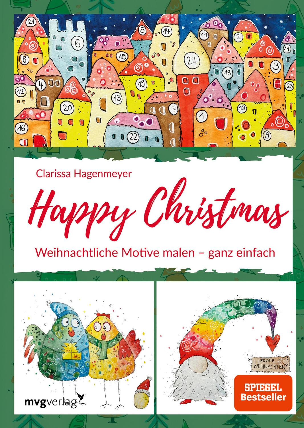 Cover: 9783747400968 | Happy Christmas | Weihnachtliche Motive malen - ganz einfach | Buch