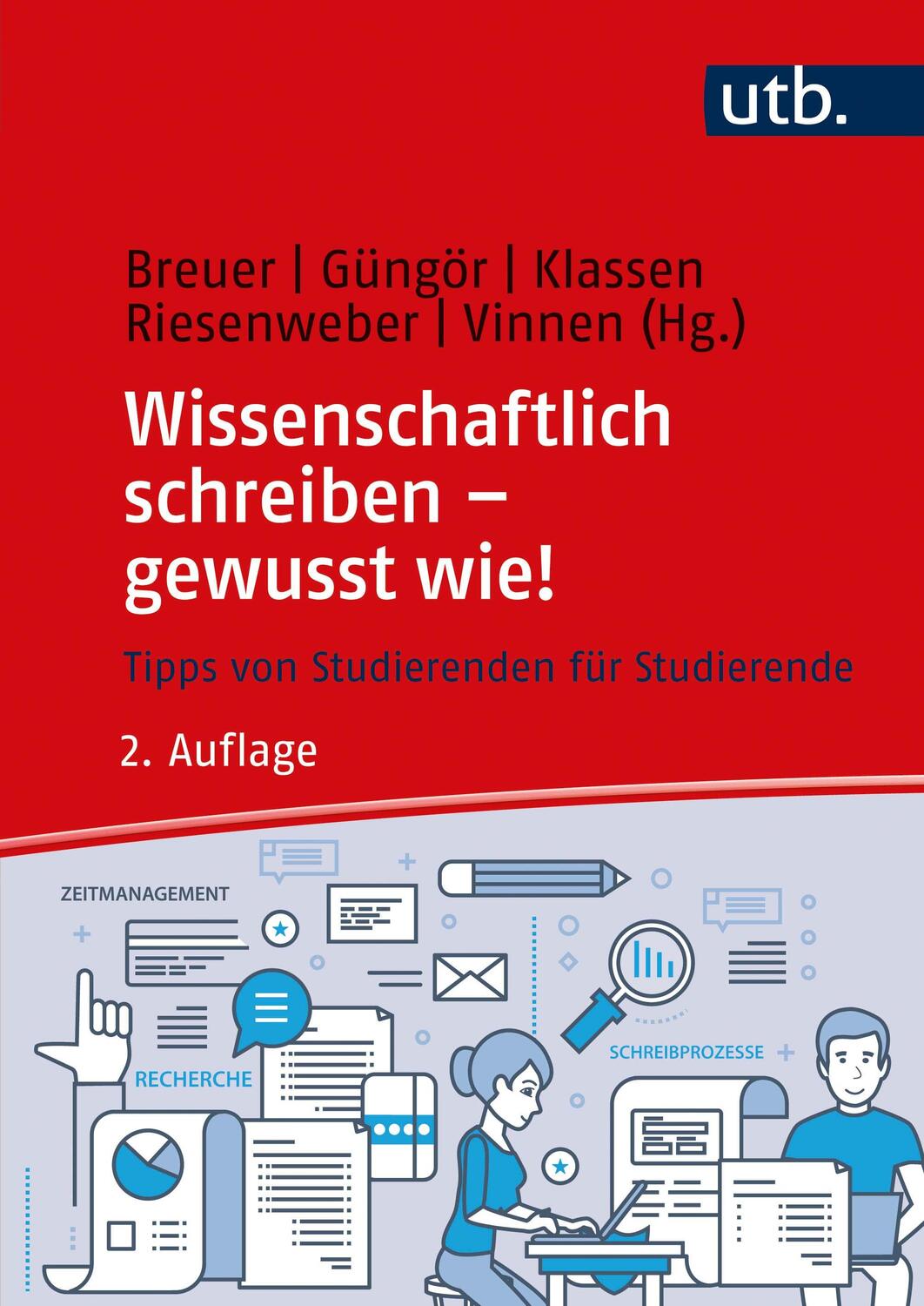 Cover: 9783825255343 | Wissenschaftlich schreiben - gewusst wie! | Breuer (u. a.) | Buch