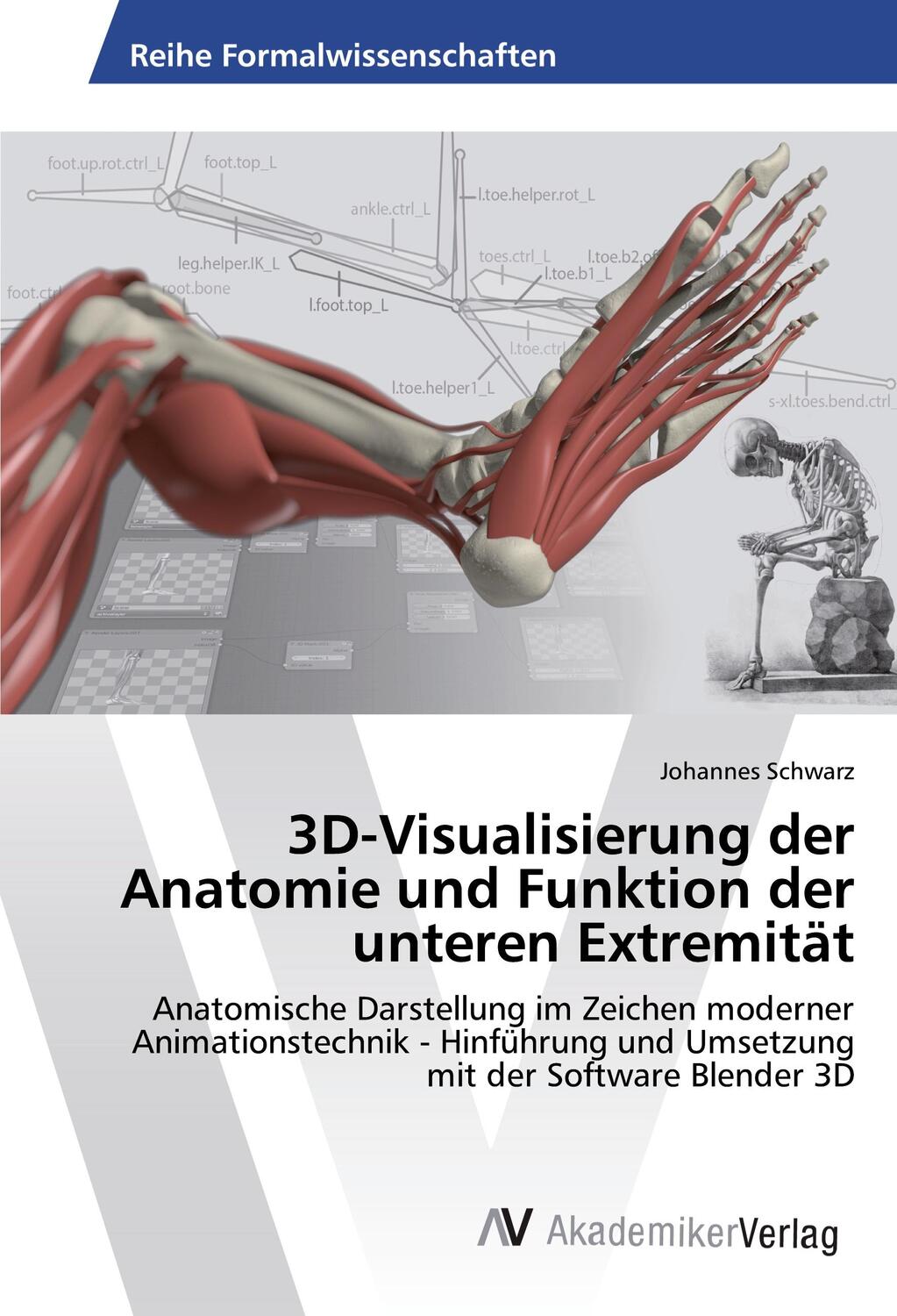 Cover: 9783330504325 | 3D-Visualisierung der Anatomie und Funktion der unteren Extremität