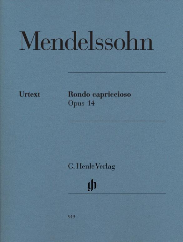 Cover: 9790201809199 | Mendelssohn Bartholdy, Felix - Rondo capriccioso op. 14 | Scheideler