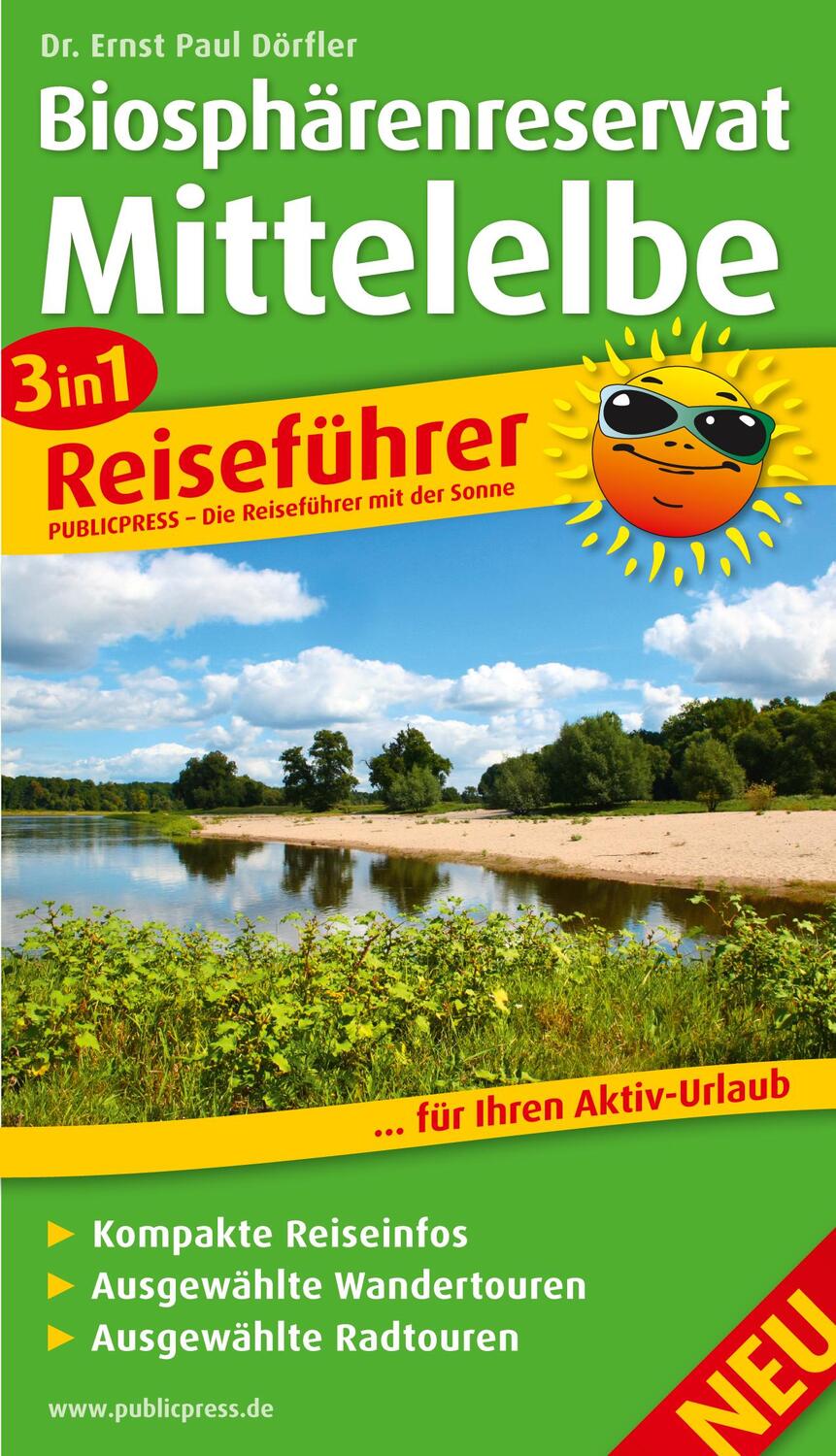 Cover: 9783899208320 | 3in1-Reiseführer Biosphärenreservat Mittelelbe | Ernst Paul Dörfler