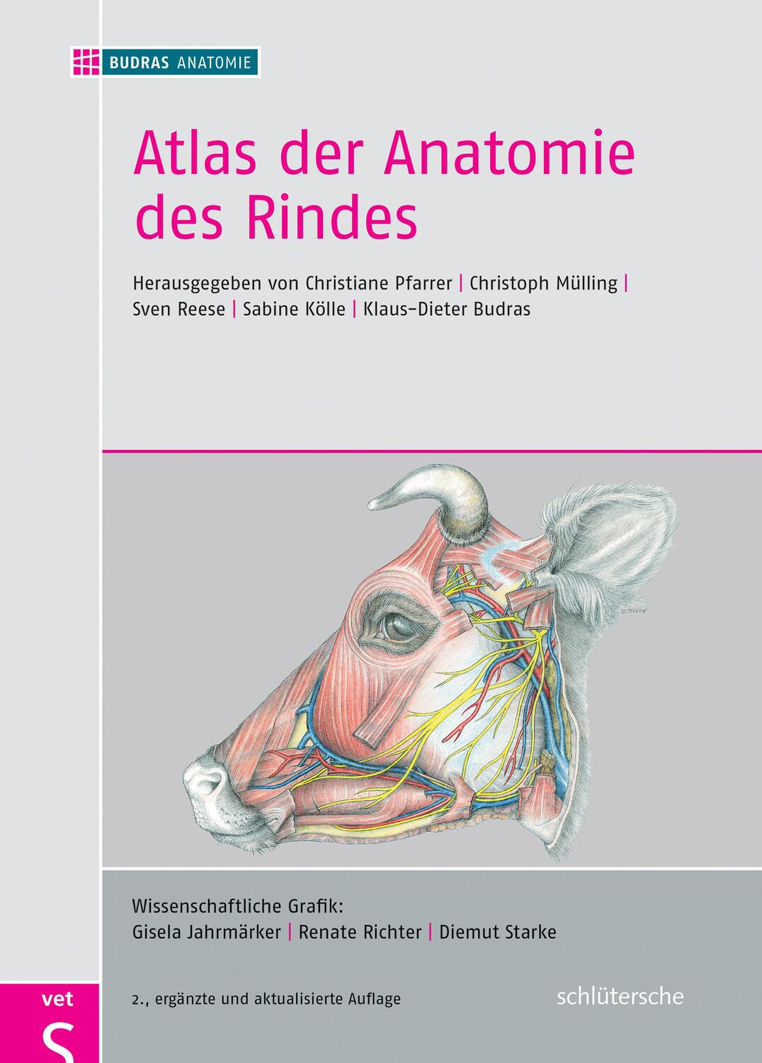 Cover: 9783899930900 | Atlas der Anatomie des Rindes | Inklusive Supplement | Mülling (u. a.)