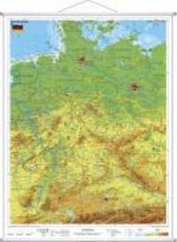 Cover: 9783935794534 | Deutschland physisch. Wandkarte mit Metallleiste | (Land-)Karte | 2004