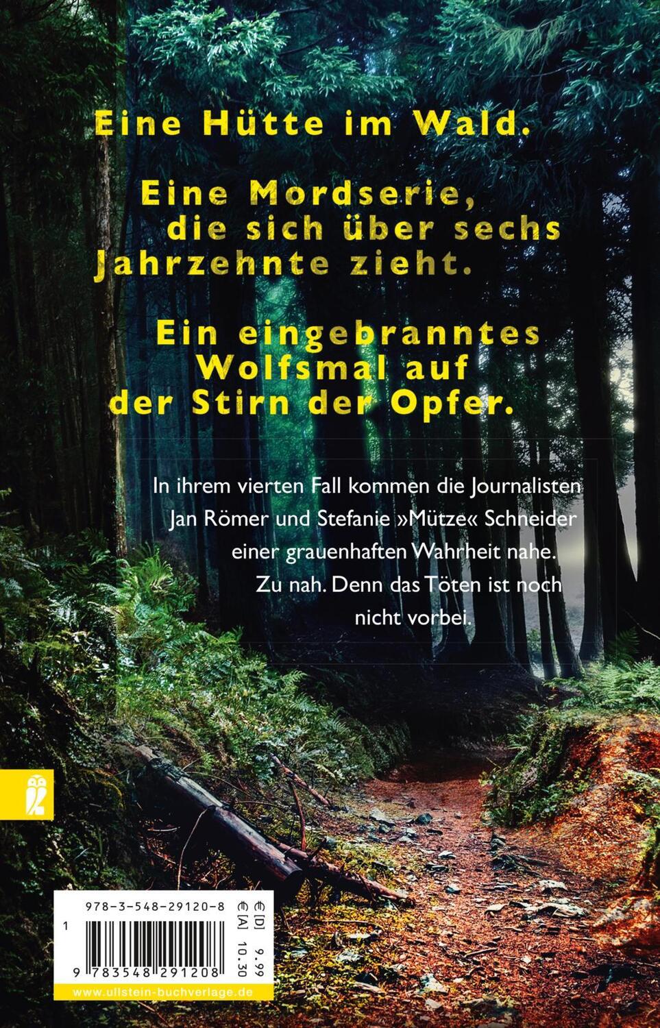 Rückseite: 9783548291208 | Im Wald der Wölfe | Kriminalroman | Linus Geschke | Taschenbuch | 2019