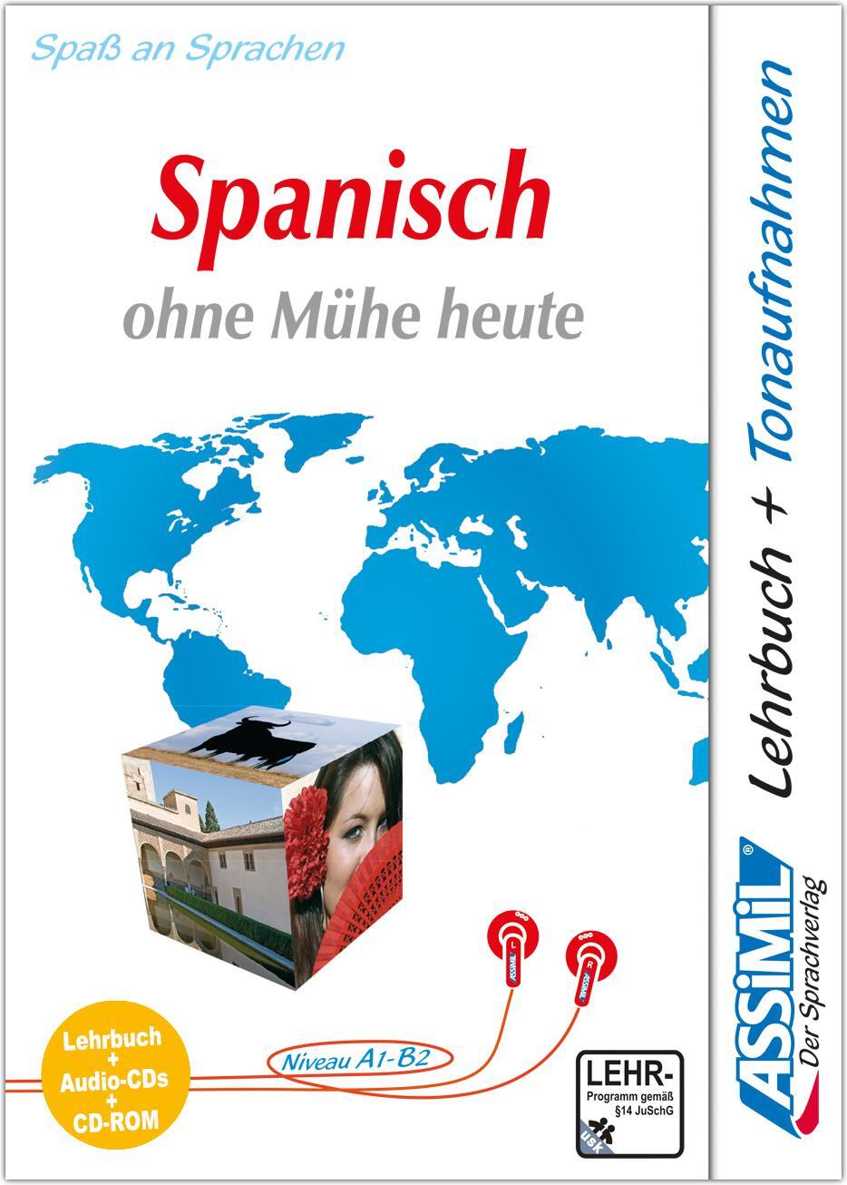 Cover: 9783896254719 | Assimil. Spanisch ohne Mühe heute. Multimedia-PLUS. Lehrbuch und 4...
