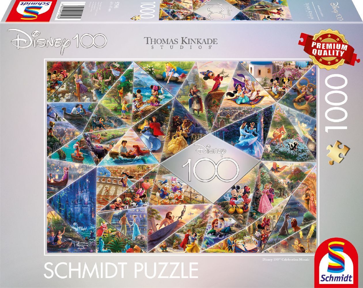 Cover: 4001504575960 | Disney, Mosaic (Puzzle) | Celebration, Limited Edition | Kinkade