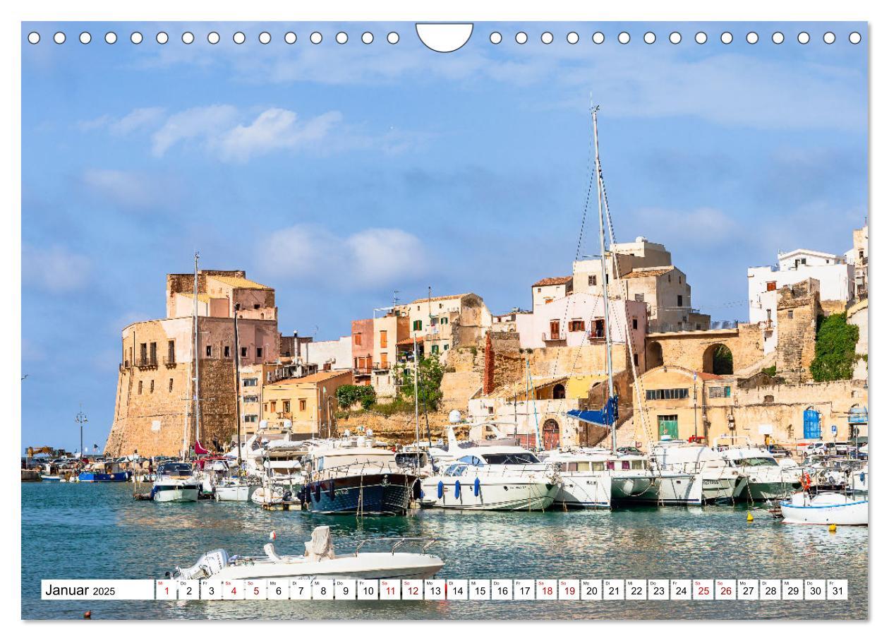 Bild: 9783383850721 | Sizilien - Magische Provinz Trapani (Wandkalender 2025 DIN A4...