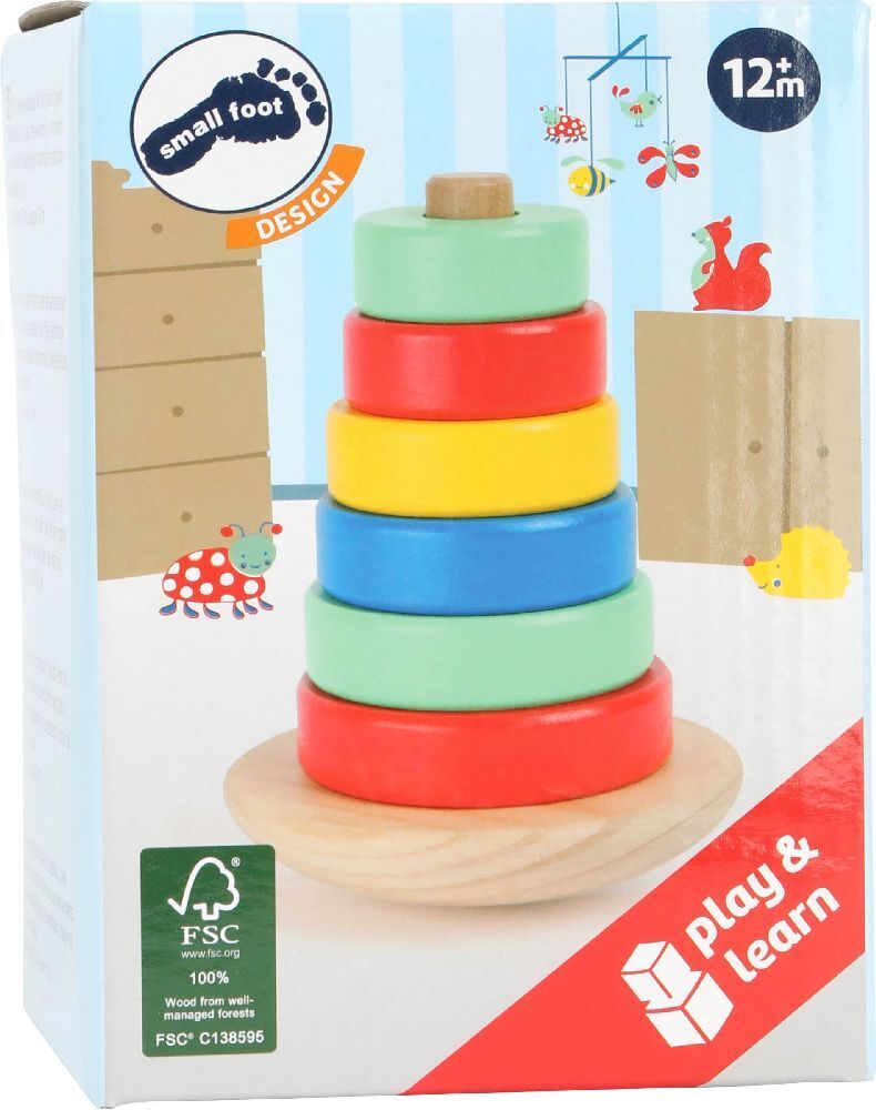 Cover: 4020972109460 | Stapelturm Move it! | small foot-Bunt-Verpackung | 10946 | Legler