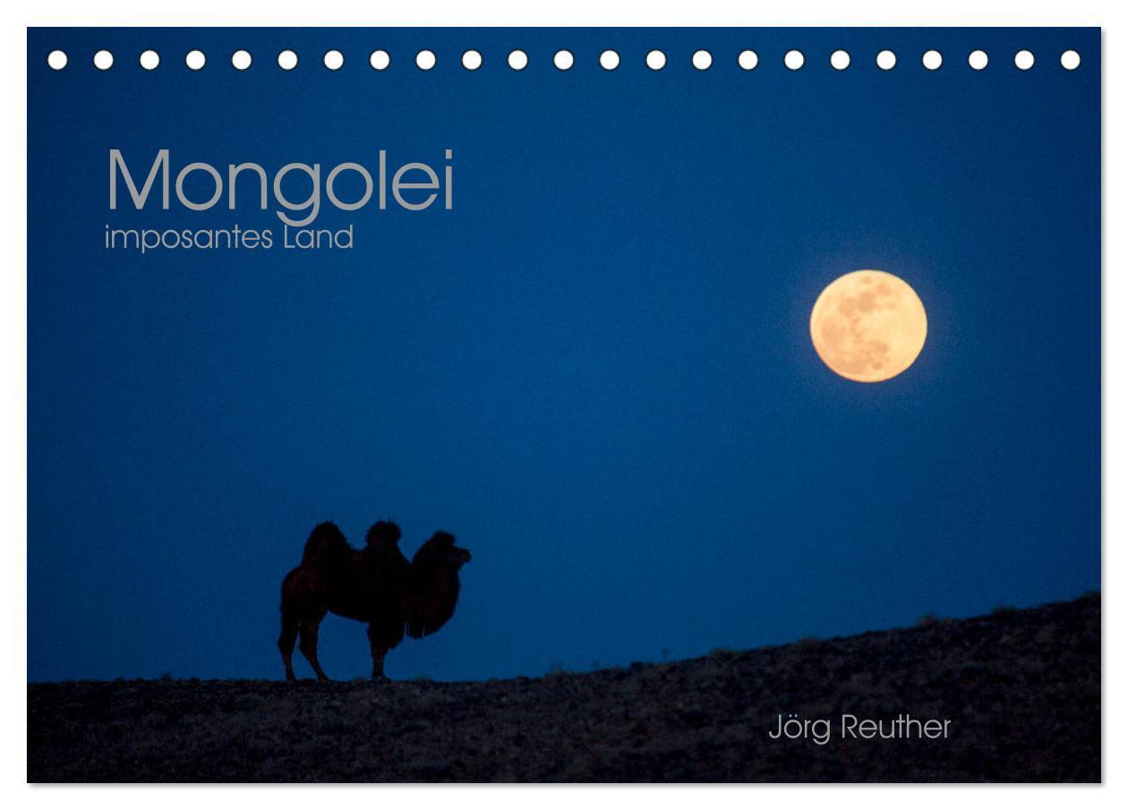 Cover: 9783383132117 | Mongolei - imposantes Land (Tischkalender 2024 DIN A5 quer),...