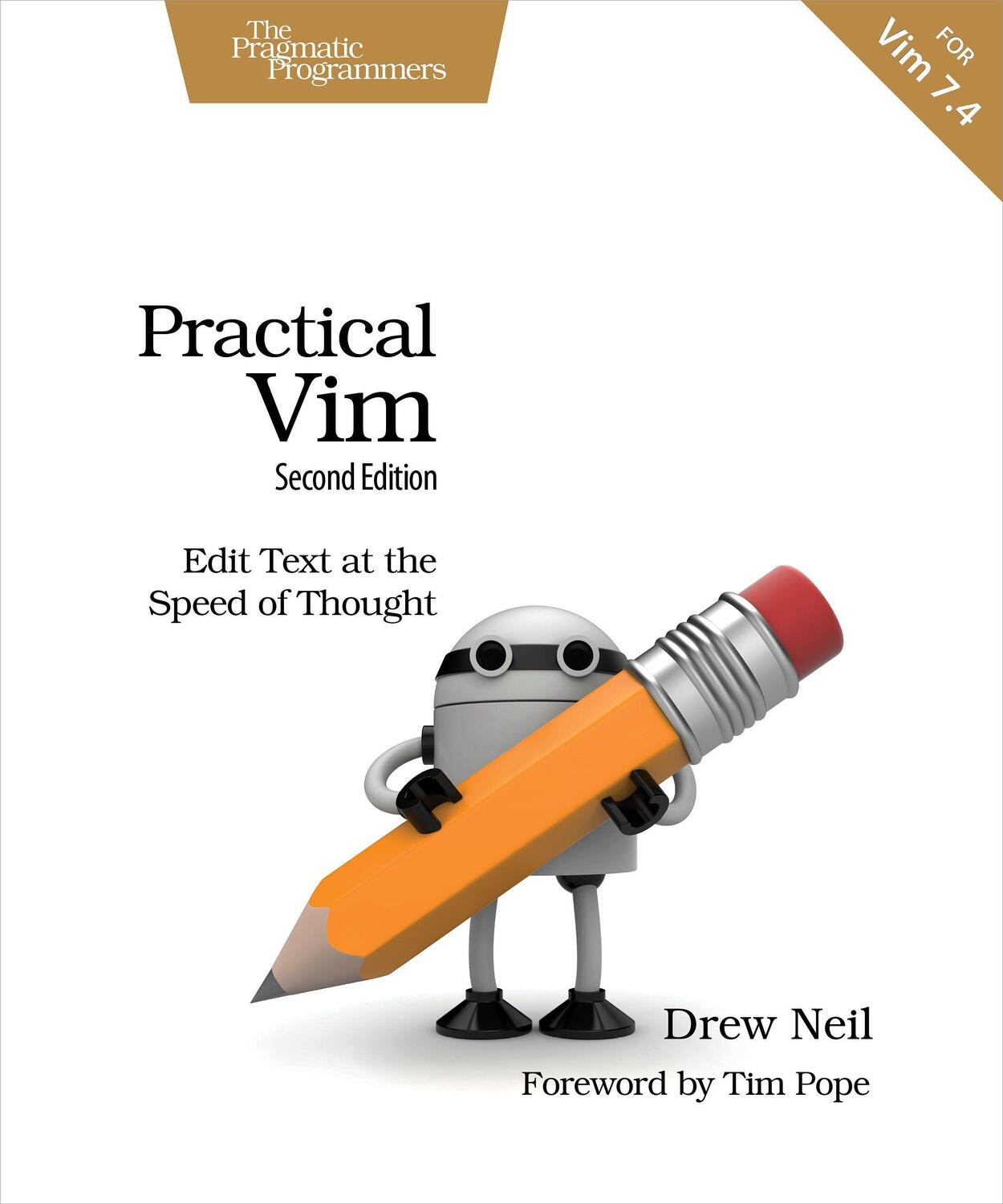 Cover: 9781680501278 | Practical Vim | Edit Text at the Speed of Thought | Drew Neil | Buch