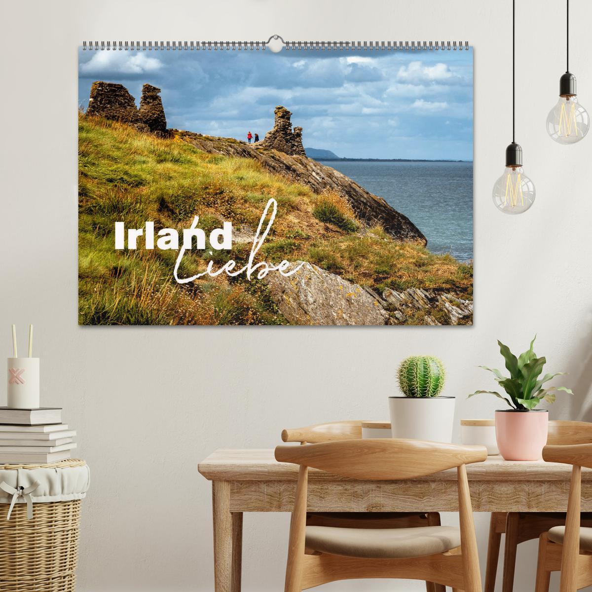 Bild: 9783435158065 | Irland-Liebe (Wandkalender 2025 DIN A2 quer), CALVENDO Monatskalender