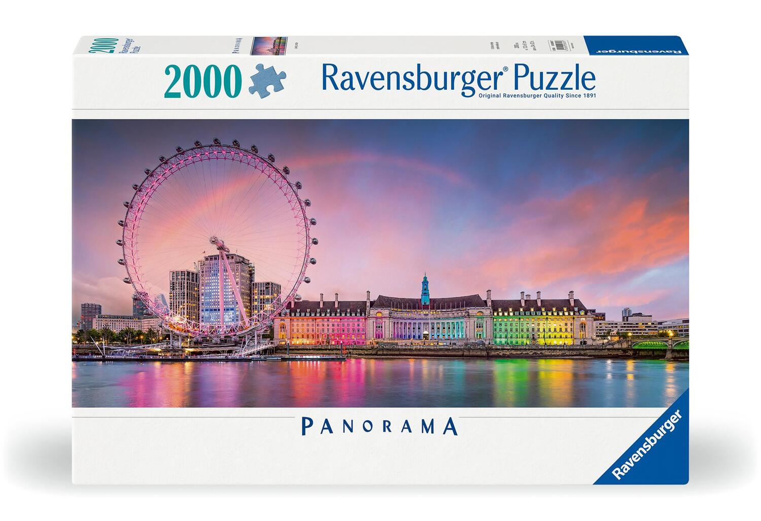 Cover: 4005555008057 | Ravensburger Puzzle 12000805 - Kunterbuntes London - 2000 Teile...