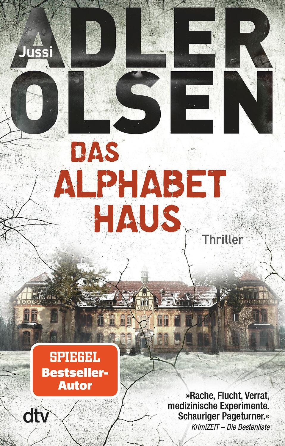 Cover: 9783423219525 | Das Alphabethaus | Roman | Jussi Adler-Olsen | Taschenbuch | Deutsch