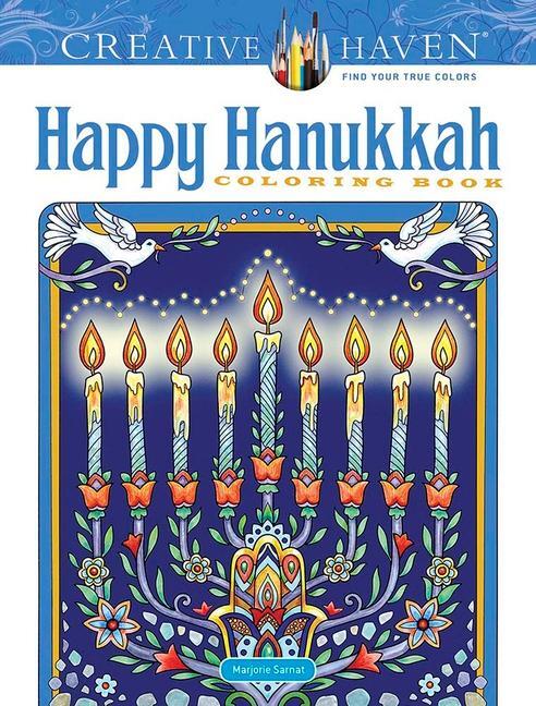 Cover: 9780486841274 | Creative Haven Happy Hanukkah Coloring Book | Marjorie Sarnat | Buch